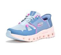 Skechers Women's Glide-Step Pro Hands Free Slip-INS Sneaker, SLTP=Slate/Pink, 9 Wide