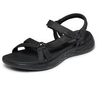 Skechers Women's go 600-Brilliancy Sport Sandal, Noir, 8 UK Wide