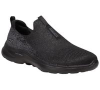 Skechers Baskets Go Walk 6 pour Femme, Noir, 37.5 EU
