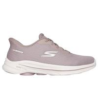 Skechers Women's Go Walk 8 Nadia Sneaker, Taupe, 39.5 EU