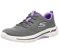 Skechers Women's Go Walk Arch Fit Iconic Unify Sneaker, US, Gray Lavender, 7 UK Wide