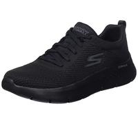 Skechers Femme Go Walk Flex Alani Baskets Basses, Noir Dark, 40.5 EU