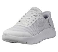 Skechers Go Walk Flex Hands Free Slip-ins - Grand Entry Baskets à Enfiler sans Les Mains pour Femme, Ecru, 5 Narrow