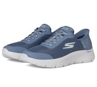 Skechers Women's Go Walk Flex Hands Free Slip-Ins-Grand Entry Sneaker, Blue, 10 Wide