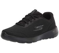 Skechers Womens Go Walk Joy - Ecstatic Sneaker, Black, 10 Wide US