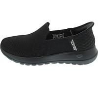 Skechers Women's Go Walk Joy Vela Hands Free Slip-Ins Sneaker, Black, 8