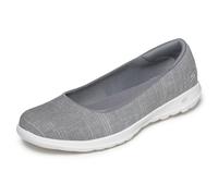 Skechers Ballerines Go Walk Lite-136001 Femme Gris Taille 38 EU