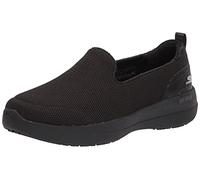 Skechers Femme Go Walk Stability Basket, Bordure en Textile Noir, 37 EU