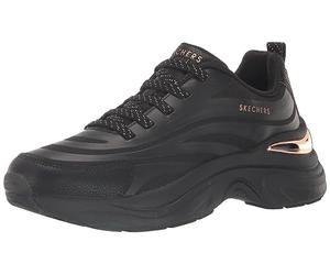 Skechers Women's Hazel Step N Flow, Black Hot Melt Mesh, 37 EU