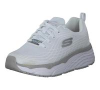 Skechers Women's Max Cushioning Elite SR Sneaker, White Textile, 39 EU