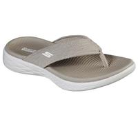 Skechers Women's On-The-go 600-Sunny Flip-Flop, marron, 37 EU
