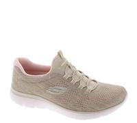 Skechers Femme Summits Fun Flare Chaussures, Taupe, 38.5 EU