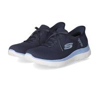 Skechers Slip-Ins Summits Vegan Bleu Marine Femmes - 37 EU