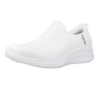 Skechers Women's Ultra Flex 3.0 All Smooth Sneaker, Blanc, 39.5 EU