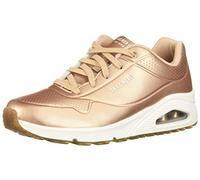 Skechers Women's UNO Bold Trainers, Pink (Rose Gold Duraleather Rsgd), 3 (36 EU)