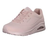 Skechers Women's Uno Frosty Kicks Sneaker, Lt Pink Durabuck Textile Trim, 36 EU