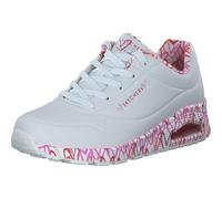 SKECHERS Femmes Baskets basses 'Loving Love' violet / rose / rouge / blanc, Gris 40