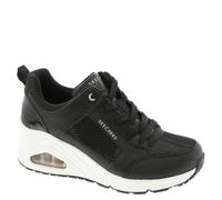 Skechers Baskets Uno Wedge-Everything Nice pour femme, noir, 36.5 EU
