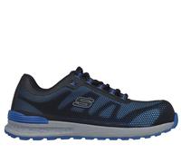 Skechers Work: Bulklin Chaussures Moyen Width en Bleu, Pointure 42