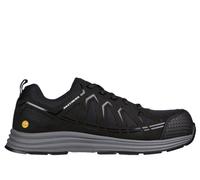 Skechers Work: Malad II Comp Toe Chaussures Moyen Width en Noir, Pointure 46
