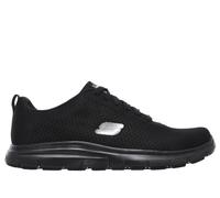 Skechers Homme Flex Advantage-Bendon Baskets, Black Mesh/Water & Stain Repellent Treatment, 43 EU