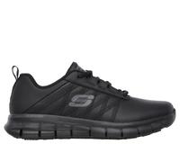 Skechers Work Relaxed Fit: Sure Track - Erath Chaussures Moyen Width en Noir, Pointure 37.5