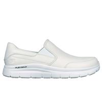 Skechers Work Slip-Resistant Relaxed Fit: Flex Advantage - Bronwood Chaussures Moyen Width en Blanc, Pointure 45