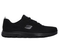 Skechers Work Slip-Resistant Relaxed Fit: Ghenter - Bronaugh Chaussures Moyen Width en Noir, Pointure 39.5