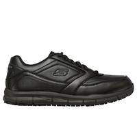 Skechers Work Slip-Resistant Relaxed Fit: Nampa Chaussures Moyen Width en Noir, Pointure 39.5