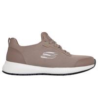 Skechers Work Slip-Resistant: Squad Chaussures Moyen Width en Taupe, Pointure 38