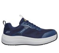 Skechers Work: Transporter Lite Chaussures Moyen Width en Bleu Marine, Pointure 43
