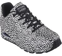 Skechers x Jen Stark Femmes Baskets UNO Infinite Drip noir blanc