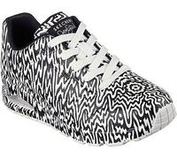 Skechers x Jen Stark Femmes Baskets UNO Infinite Drip noir blanc