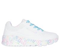 Skechers Uno Lite-Lovely Luv 314976l (Little Big Kid) Baskets, Chaussures de Sport, Blanc, 37 EU