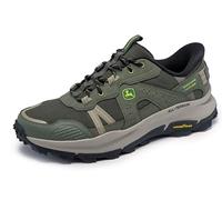 Skechers X John Deere Equalizer 5.0 Trail Harvester Baskets pour homme, vert, 48.5 EU X-Weit