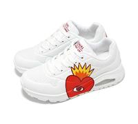Skechers x Ricardo Cavolo Uno-Flaming Heart Women Casual Shoes 177956-WMLT