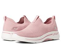Skechers Zapatillas Deportivas Mujer GO Walk Arch Fit - Iconic Rosa, Chaussure de Piste d'athlétisme,