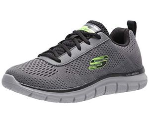 Skechers Zapatillas Hombre Track Moulton Gris 232081 CCBK,40 EU,Gris-Gris