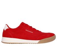 Skechers Zinger 2.0 - Manzanilla Suede Chaussures Moyen Width en Rouge, Pointure 39.5