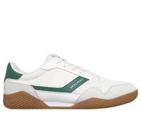 Skechers Zinger Evo -Debut Brace Chaussures Moyen Width en Blanc/Vert, Pointure 45