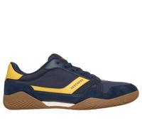 Skechers Zinger Evo -Debut Brace Chaussures Moyen Width en Bleu Marine/Jaune, Pointure 42