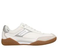 Skechers Zinger Evo - World Striker Chaussures Moyen Width en Blanc/Argent, Pointure 36