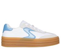 Skechers Zinger Lift - Homecoming Star Chaussures Moyen Width en Blanc/Bleu, Pointure 38