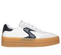 Skechers Zinger Lift - Homecoming Star Chaussures Moyen Width en Blanc/Noir, Pointure 35