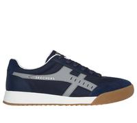 Skechers Zinger - Manzanilla Superado Chaussures Moyen Width en Bleu Marine/Gris, Pointure 44