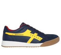 Skechers Zinger - Manzanilla Totale Chaussures Moyen Width en Bleu Marine/Jaune, Pointure 40