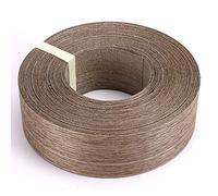 Skelang Placage bois, bois de placage, bande de chant thermocollant en mélaminé, 50mm× 15m pour étagère, armoire, cadre de porte, 50mm× 15m,noyer noir