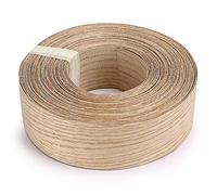 Skelang Placage bois, bois de placage, bande de chant thermocollant en mélaminé, pour étagère, armoire, cadre de porte chêne rouge, 50mm*15m