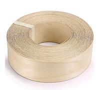 Skelang Placage bois, bois de placage, bande de chant thermocollant en mélaminé, pour étagère, armoire, cadre de porte, 50mm× 15m, bouleau