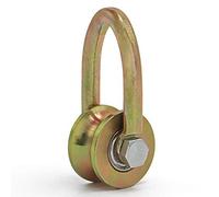 Skelang Roue de Poulie, 39 mm Roulette de Poulie en U, Poulie de Levage en U, Poulie de Câble pour Travaux de Levage, Gymnastique à Domicile